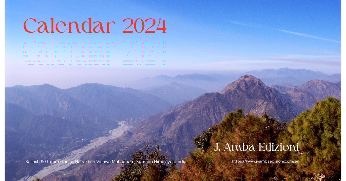 Calendar 2024 | J. Amba Edizioni